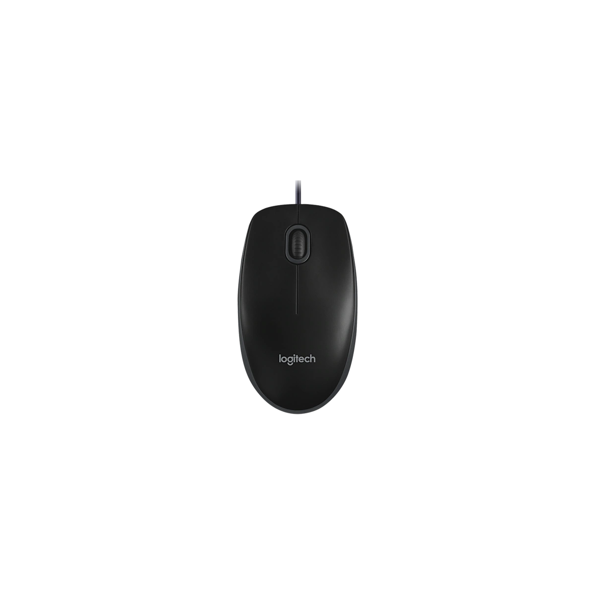 Logitech MK120 optical mouse, top view
