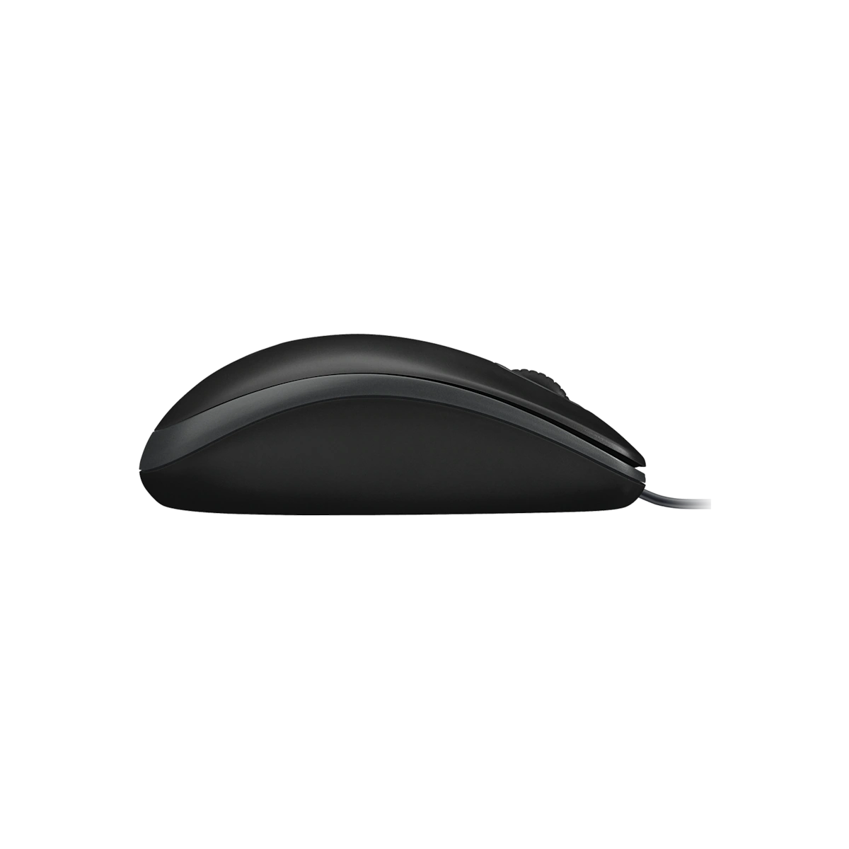 Logitech MK120 mouse, side view