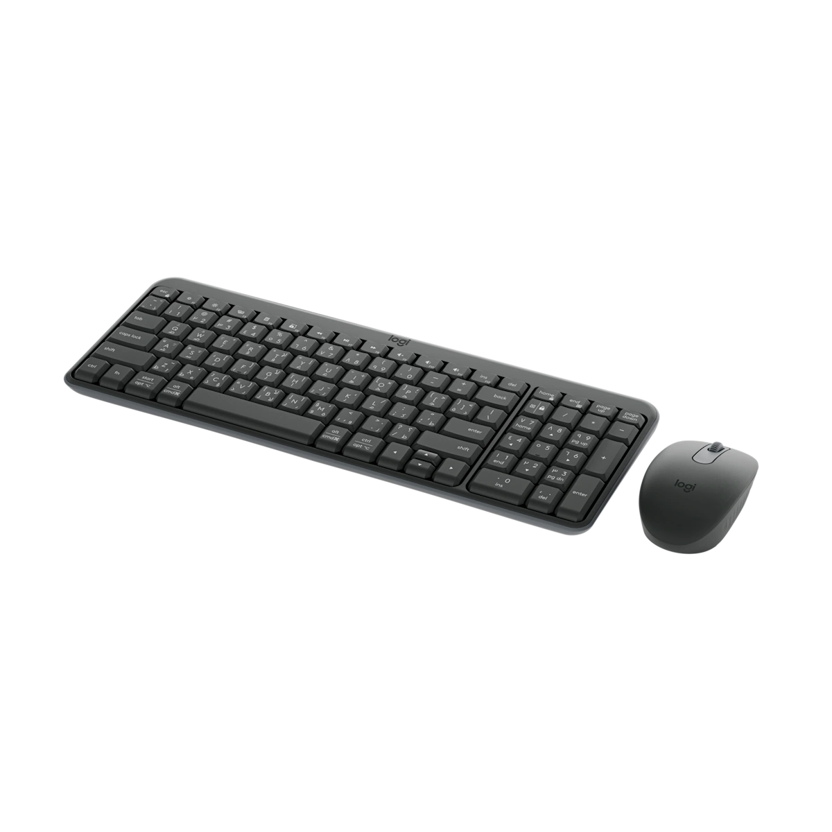 Logitech MK250 combo, angled view