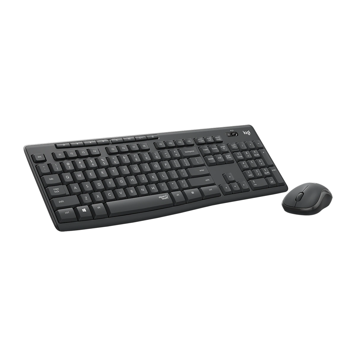Logitech MK295 combo from the side