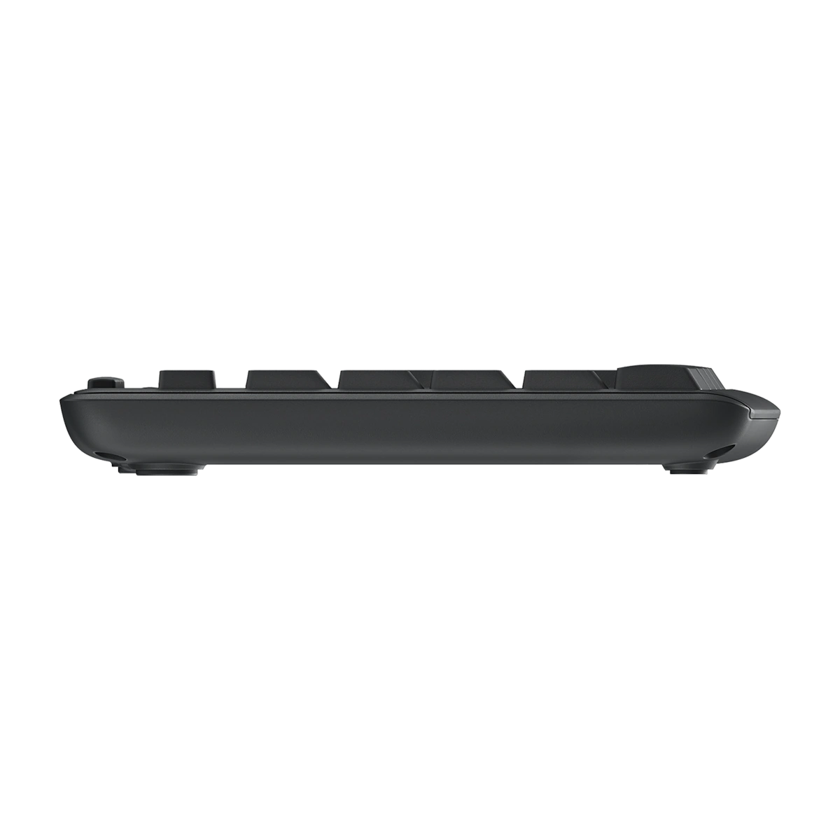 Logitech MK295 keyboard, side profile