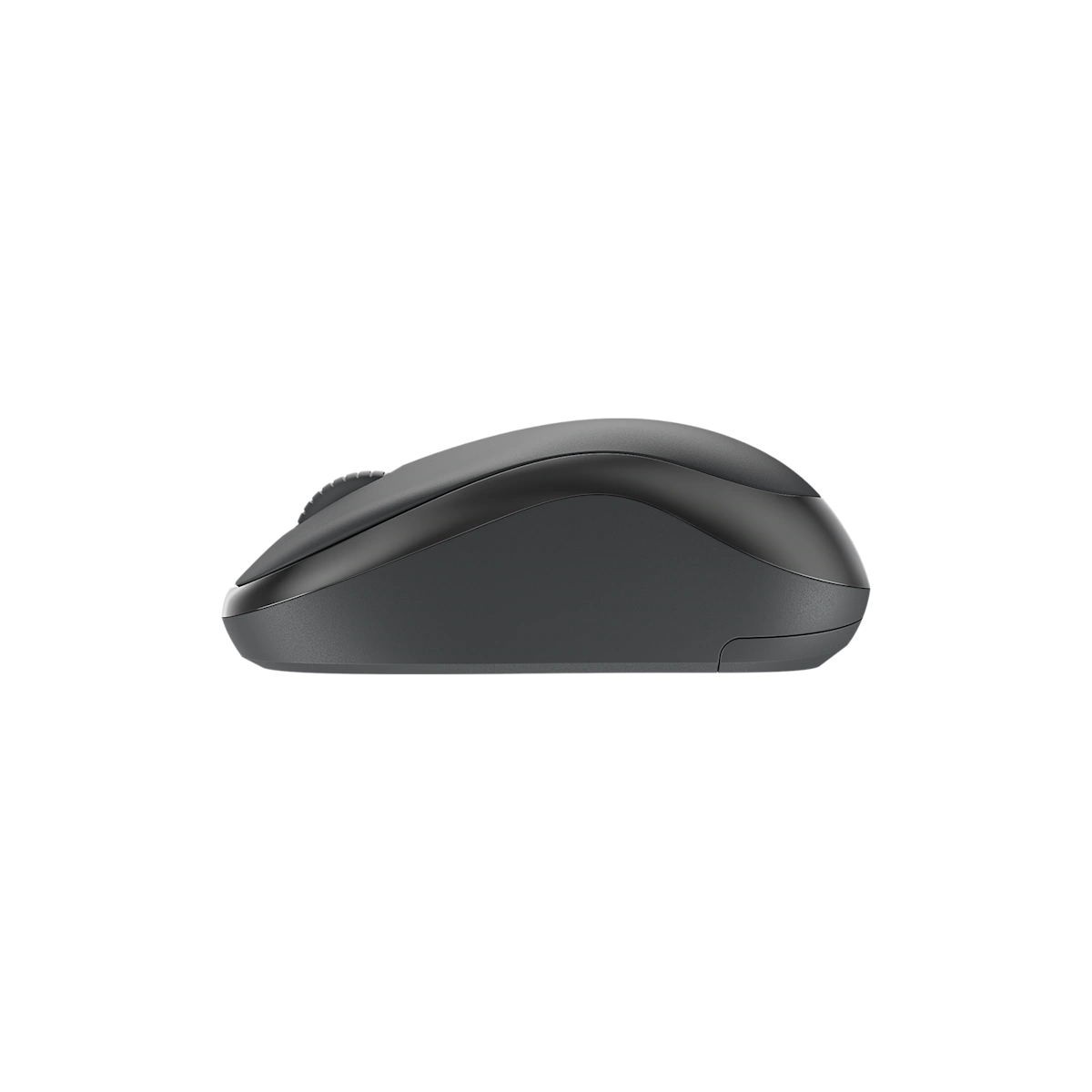 Logitech MK295 silent mouse, side view