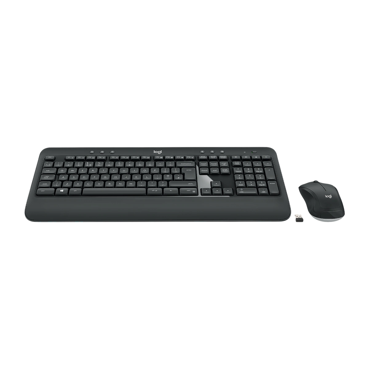 Logitech MK540 keyboard with palm rest and mouse