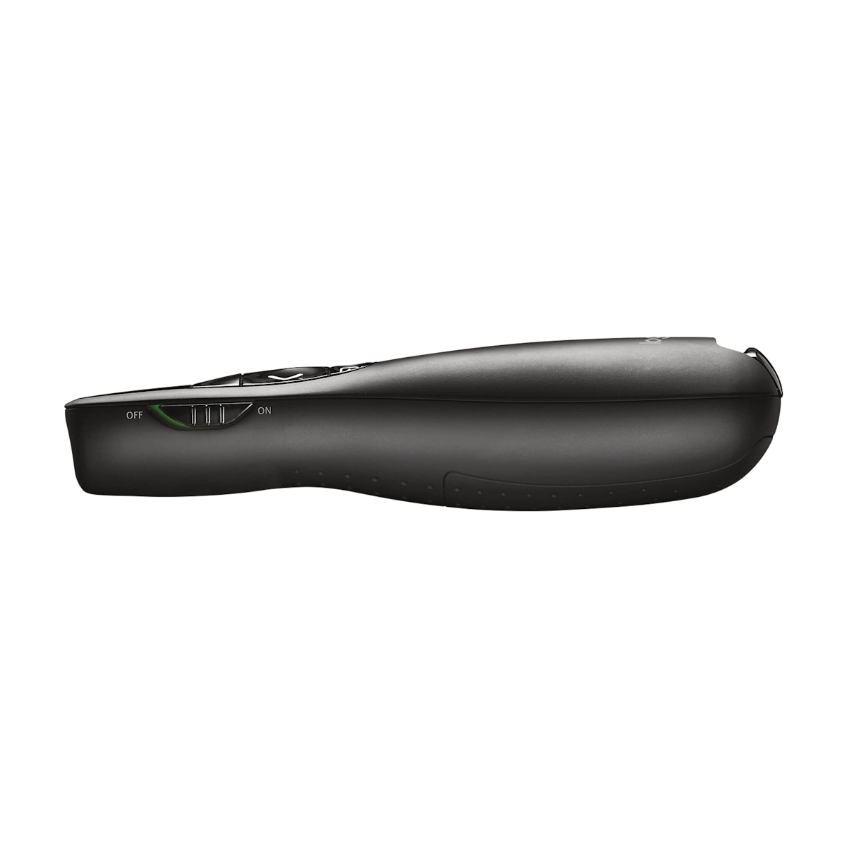 Logitech R400 presenter, side profile