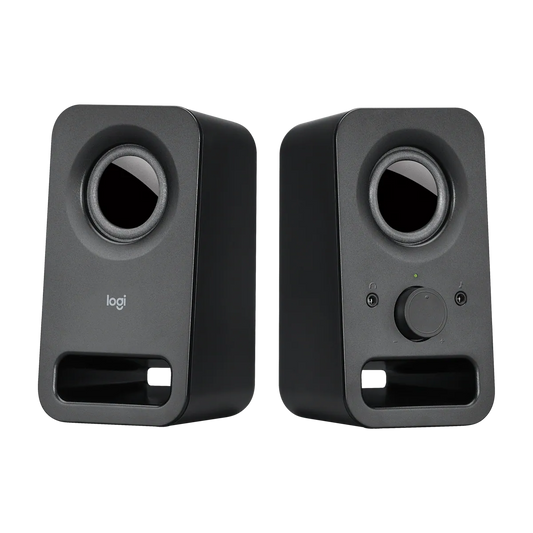 Logitech Z150 compact stereo speakers, black