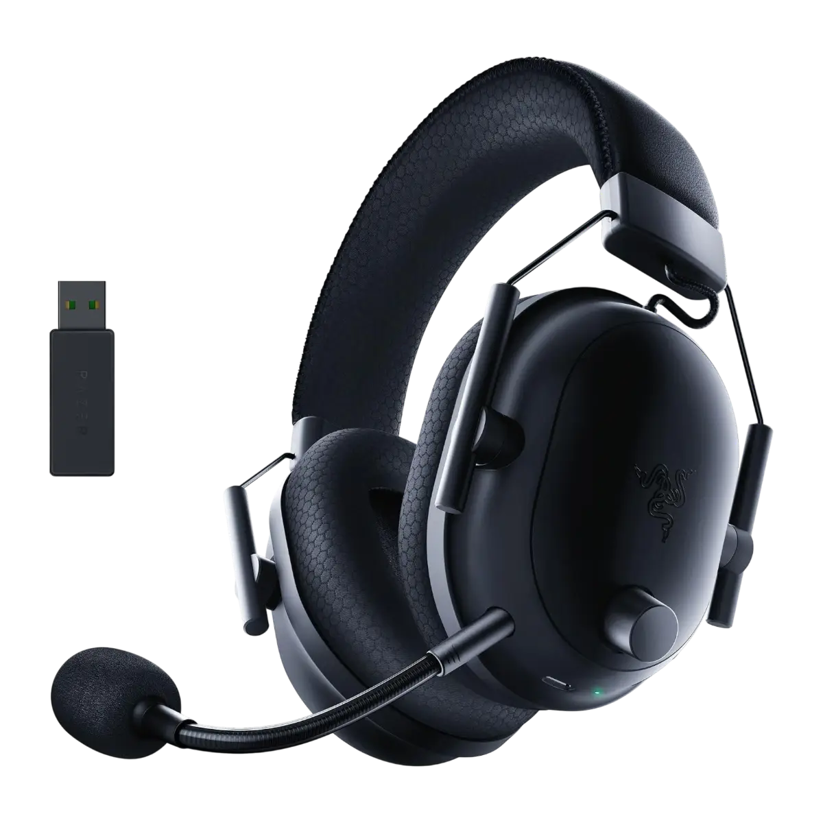 Razer BlackShark V2 Pro wireless headset (Black) with USB dongle