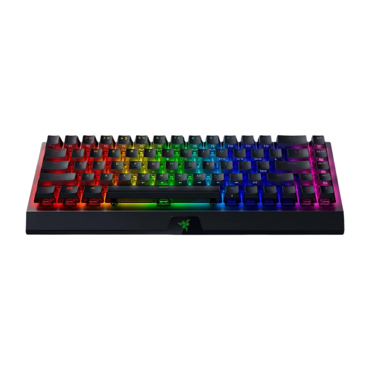 Razer BlackWidow V3 Mini Phantom Edition, angled view