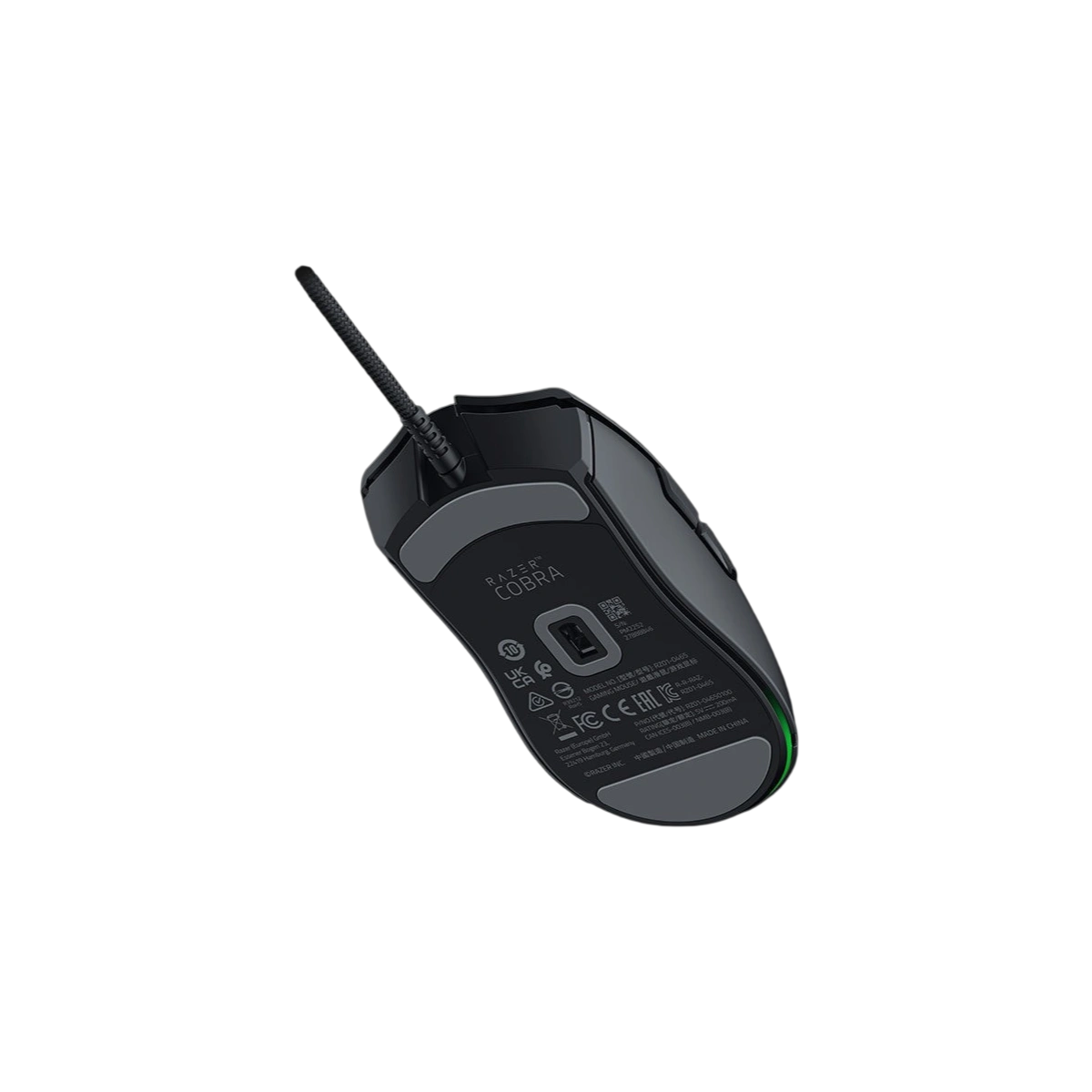 Razer Cobra, underside view