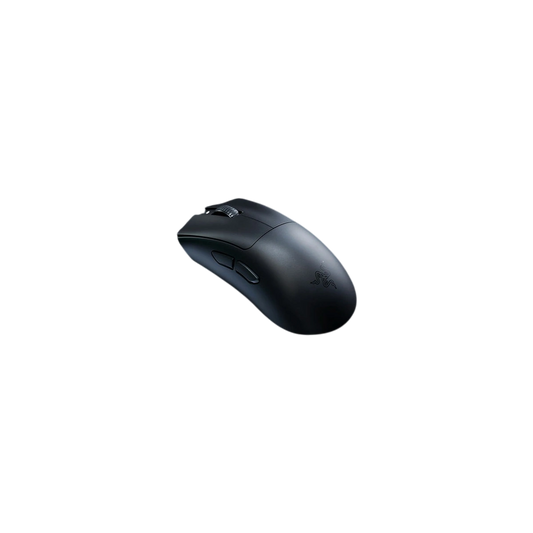 Razer DeathAdder V3 HyperSpeed wireless mouse, angled view