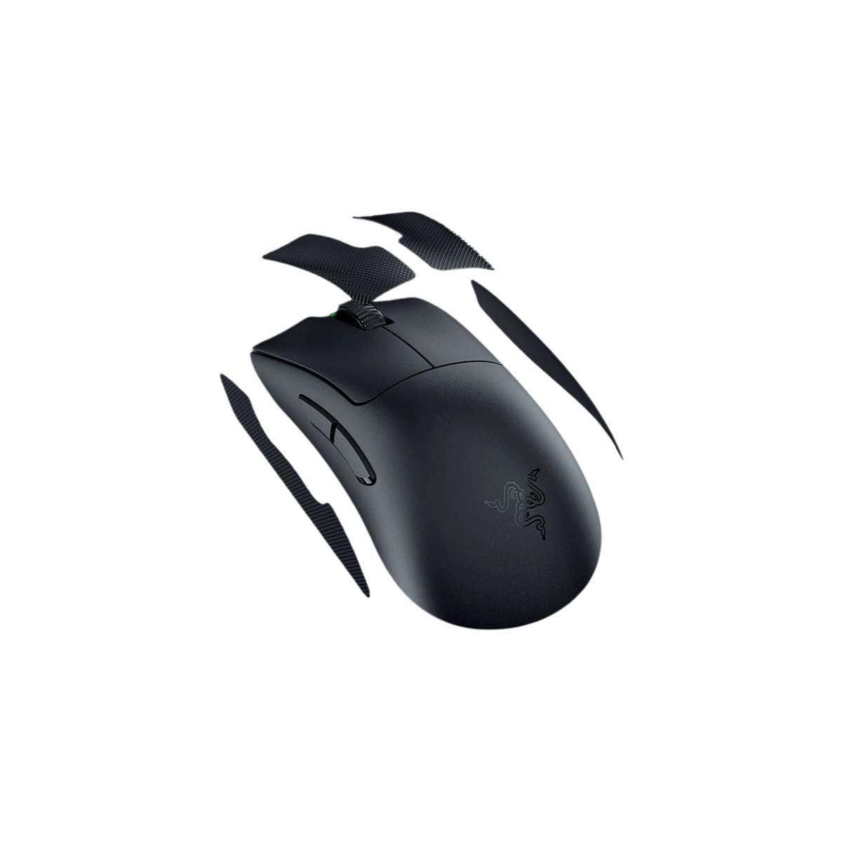 Razer DeathAdder V3 Pro black with included grip tape