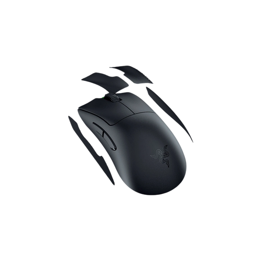 Razer DeathAdder V3 Pro black with included grip tape