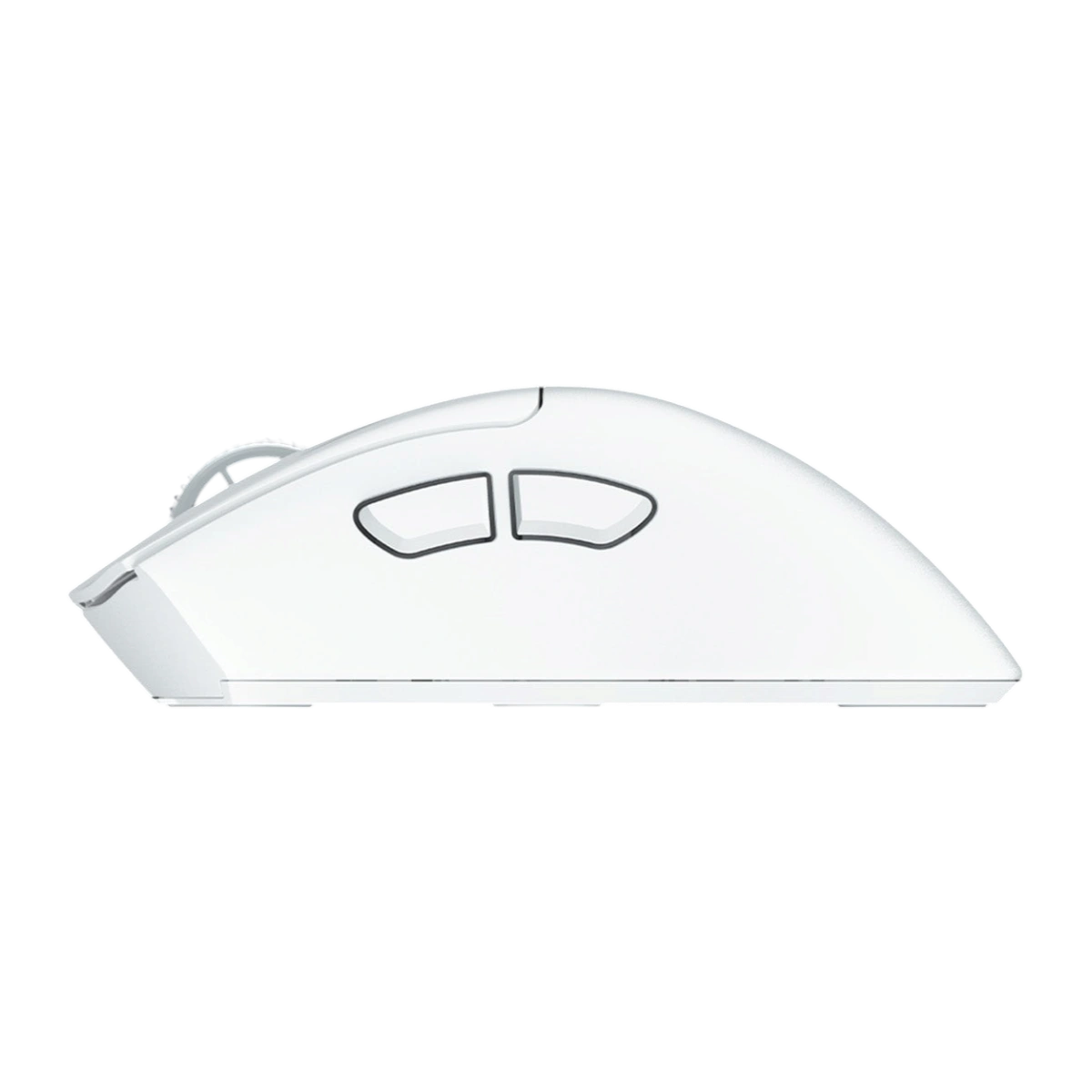 Razer DeathAdder V4 Pro white, side view