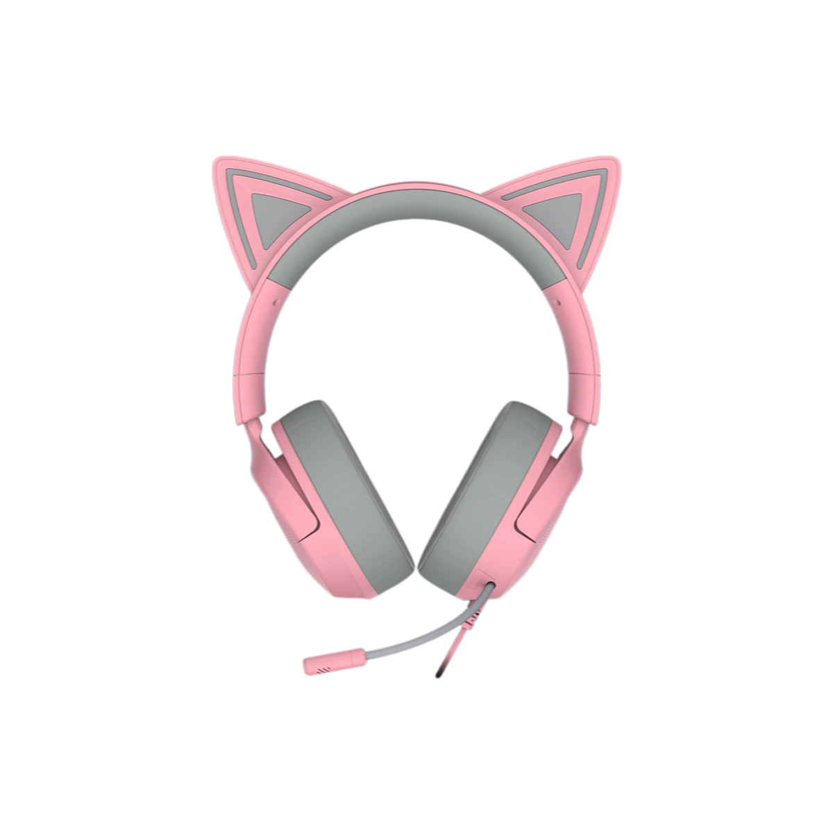 Razer Kraken Kitty V3 X Quartz Pink, front view