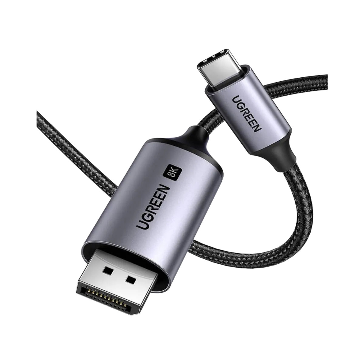 UGreen USB-C to DisplayPort 8K Braided Cable