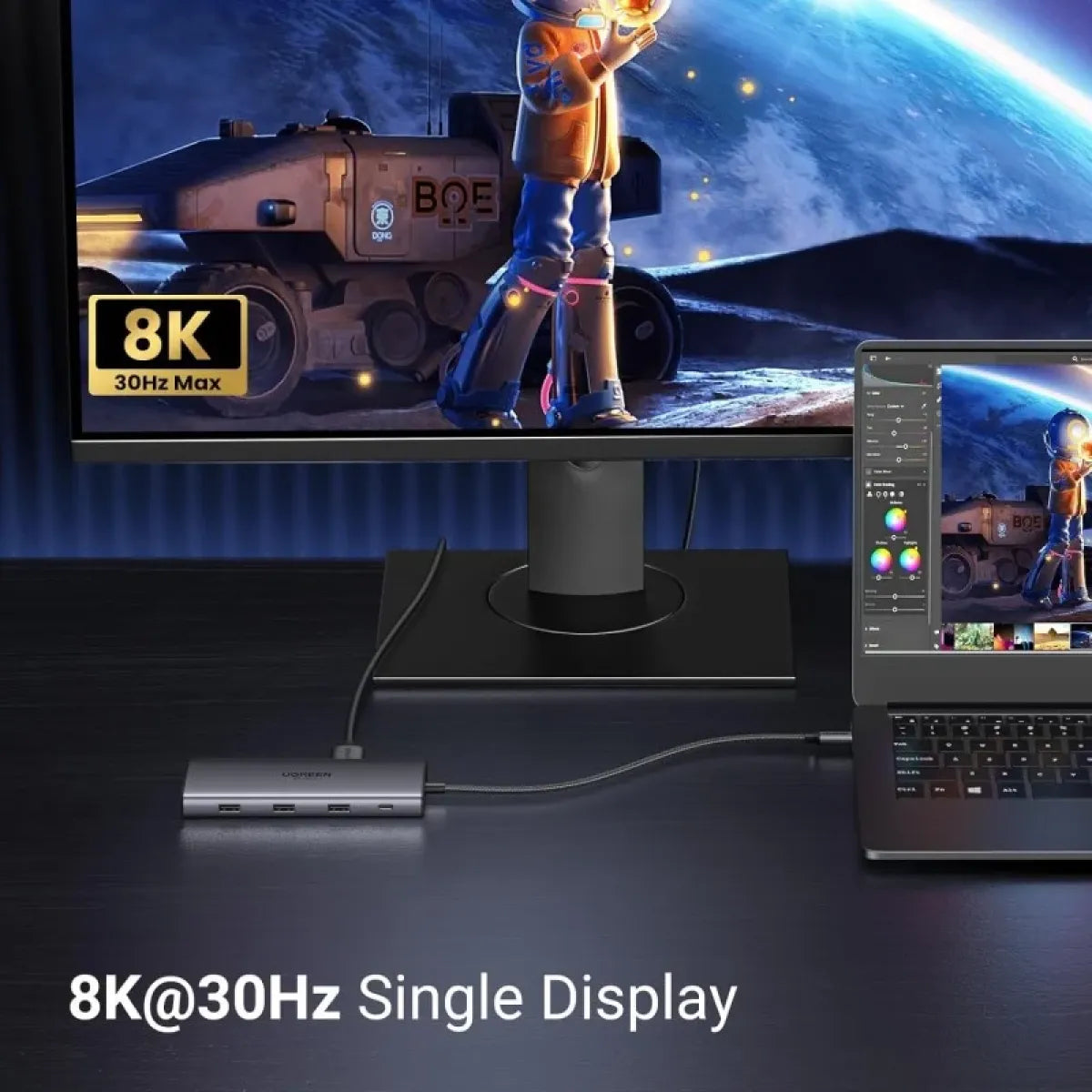 UGreen 15534 Revodok Pro 10-in-1 USB-C Hub