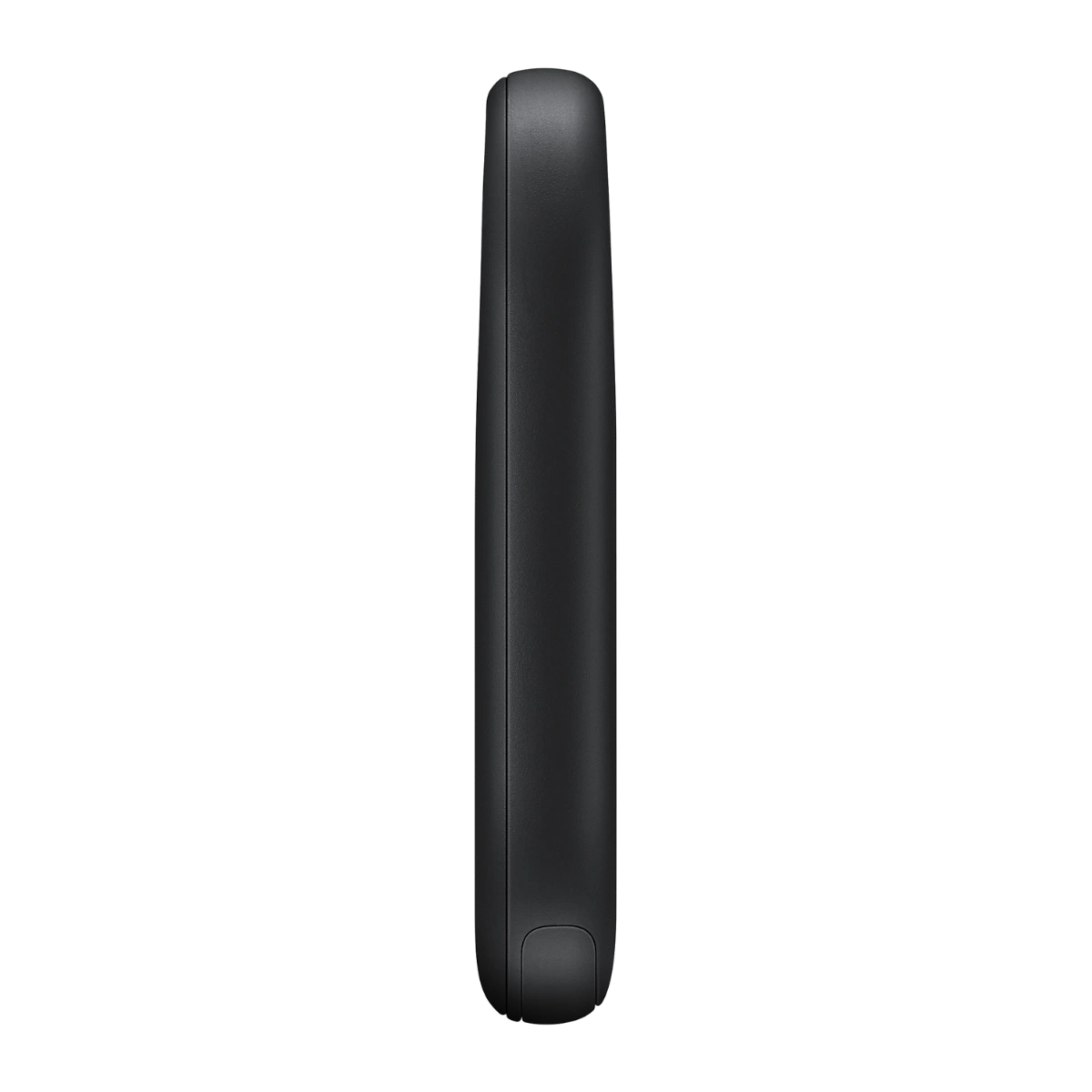 Samsung Galaxy SmartTag2 in Black, side profile