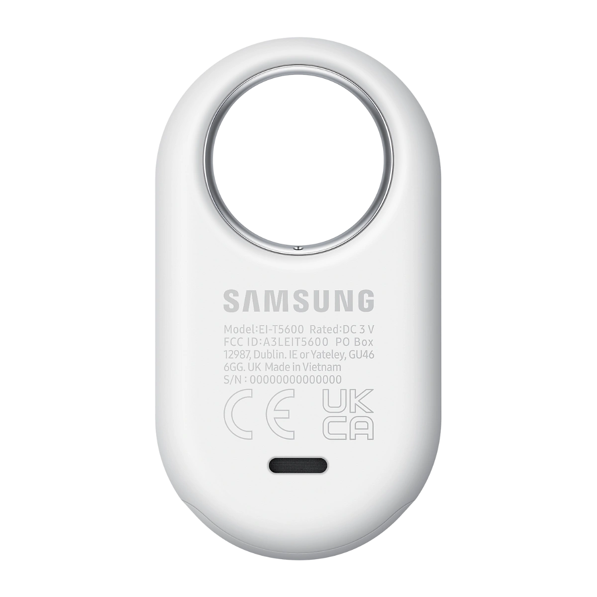 Samsung Galaxy SmartTag2 in White, back