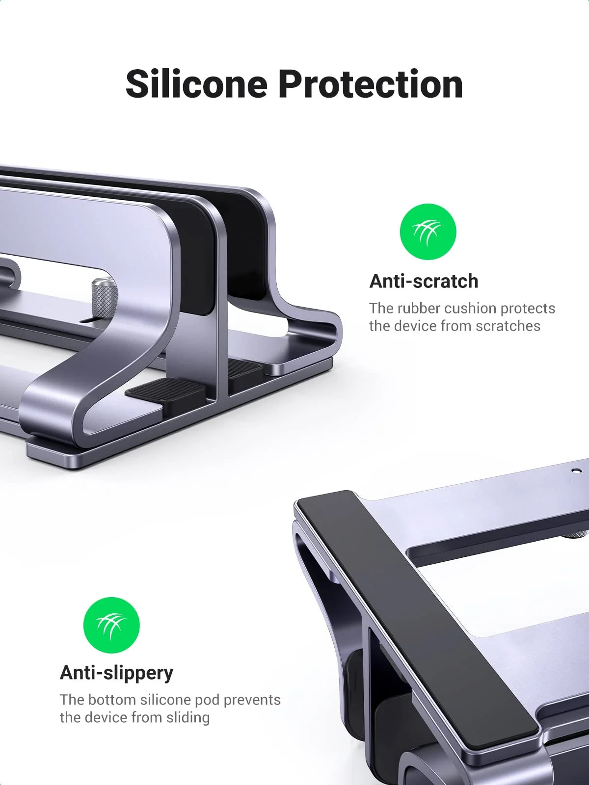 UGreen Adjustable Vertical Laptop Stand