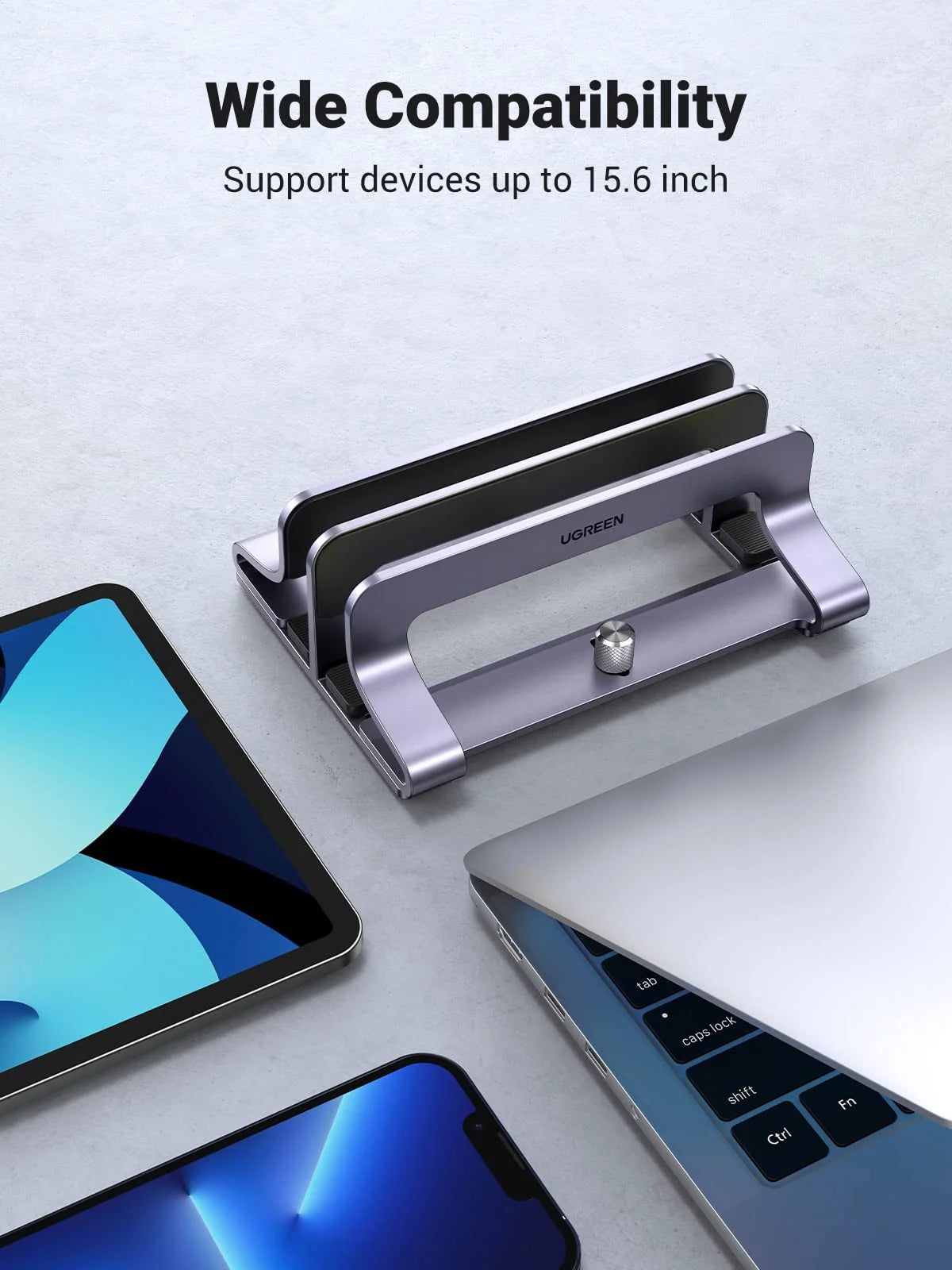 UGreen Adjustable Vertical Laptop Stand