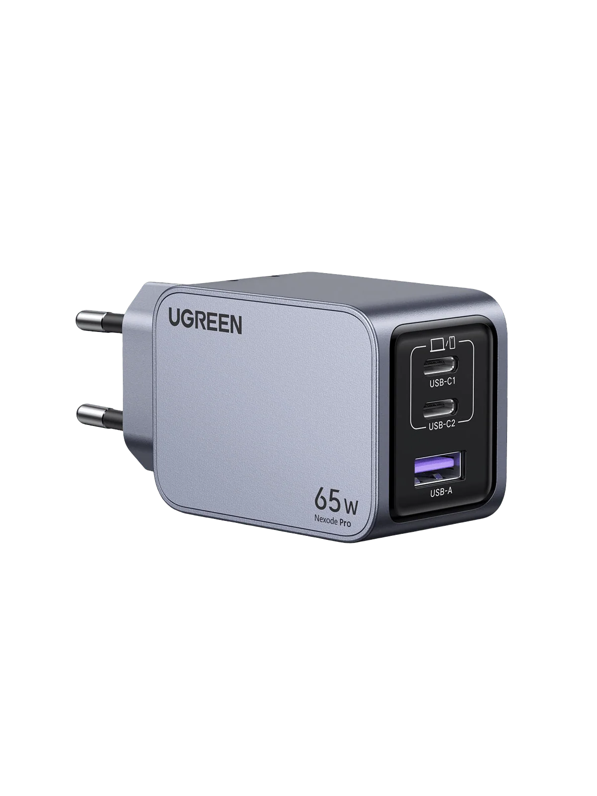 UGreen Nexode 65W GaN Mini Fast Charger, 3-Port